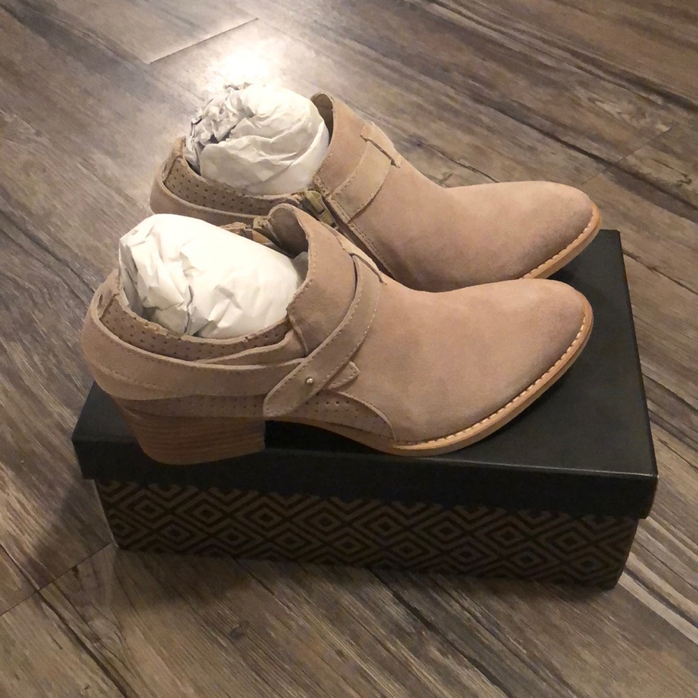 charles suede bootie